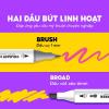 Bút dạ màu - bút marker 24 màu Colokit ART MARKER AM-C001